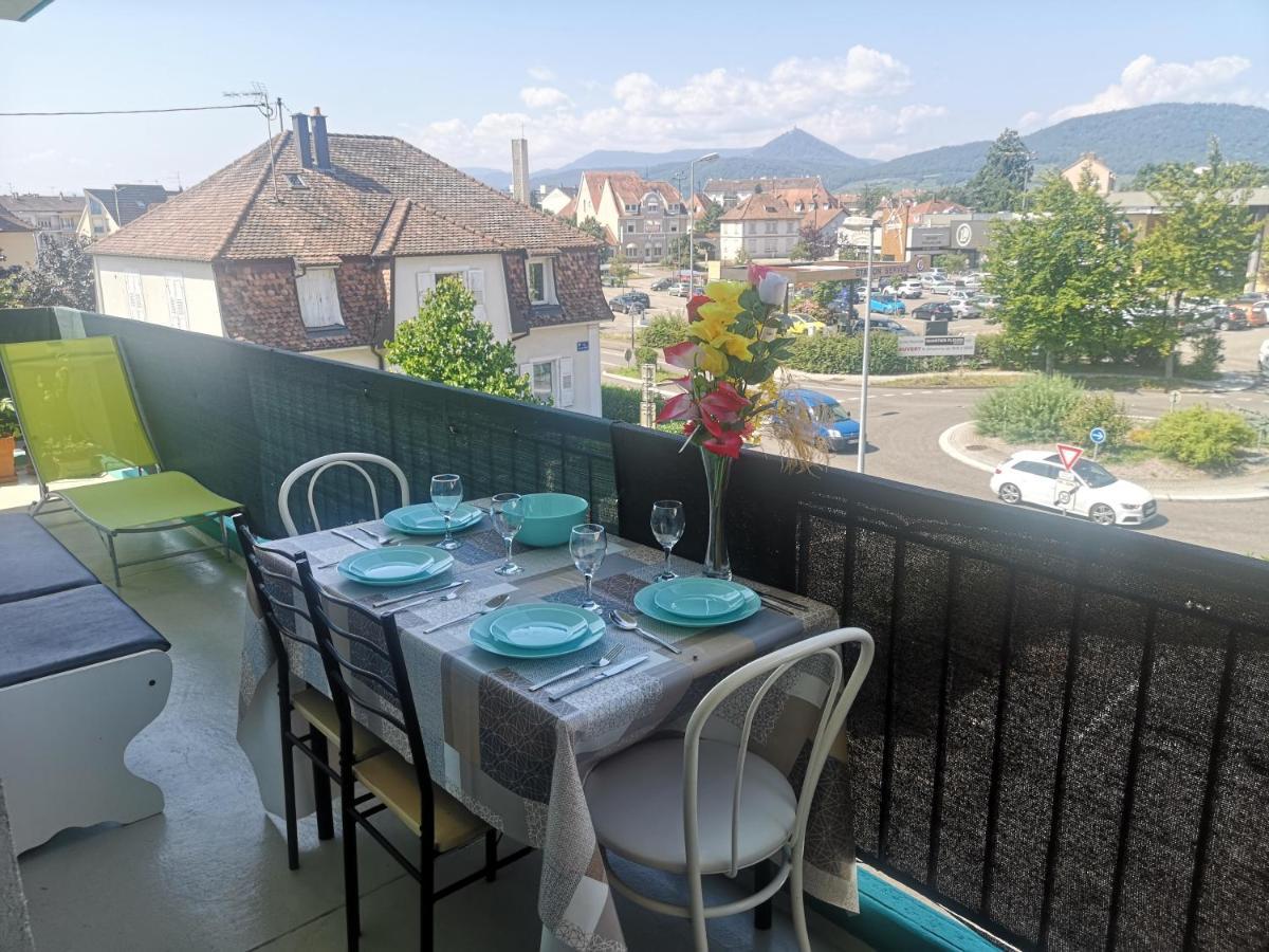Bel Appartement, Grand Balcon Et Parking Prive Sélestat Екстериор снимка